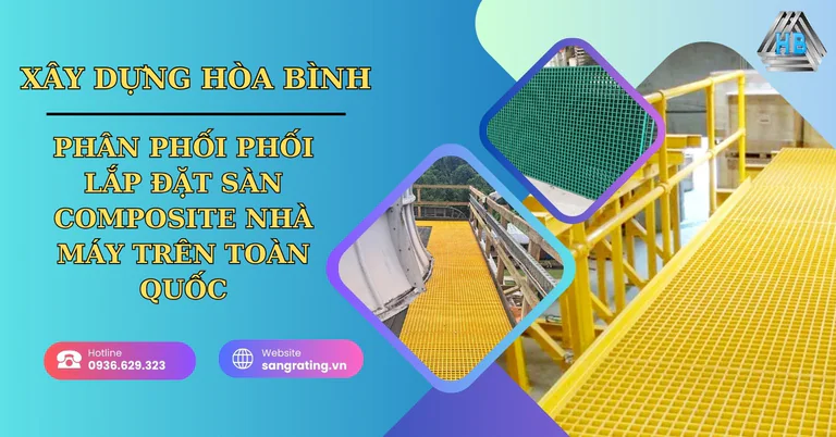 Phân phối lắp ráp sàn composite nhà máy toàn quốc