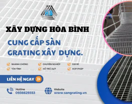 Cung cấp sàn grating trong công trình xây dựng