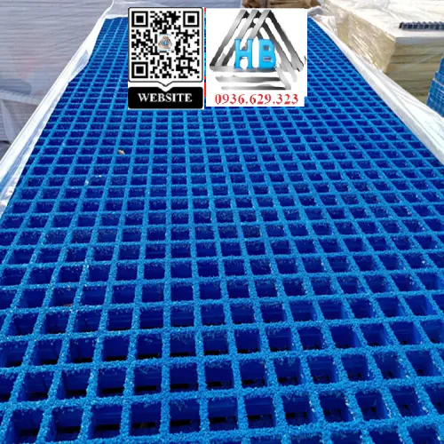 Tấm Sàn Grating FRP Composite 1220x2440x20