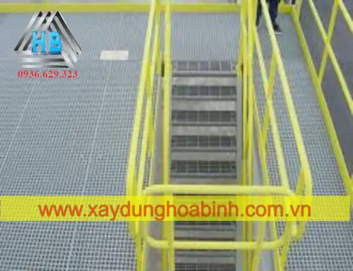 Tấm Sàn Grating FRP Composite 1220x2440x30