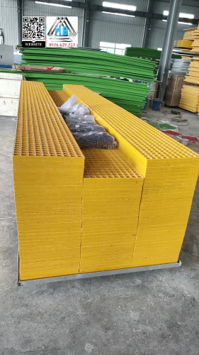 Tấm Sàn Grating FRP Composite 1220x4110x38