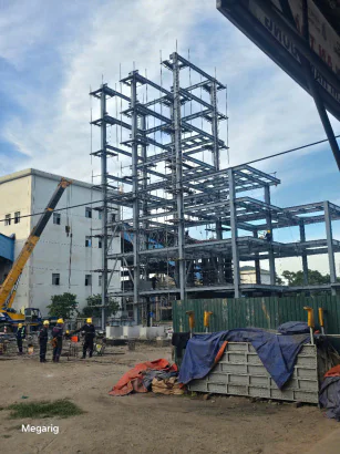 Sàn thao tác composite nhà máy đạm - Giải pháp an toàn và hiệu quả cho nhân công